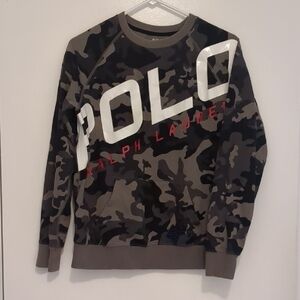 Polo by Ralph Lauren Men's Camouflage Crewneck Sweater